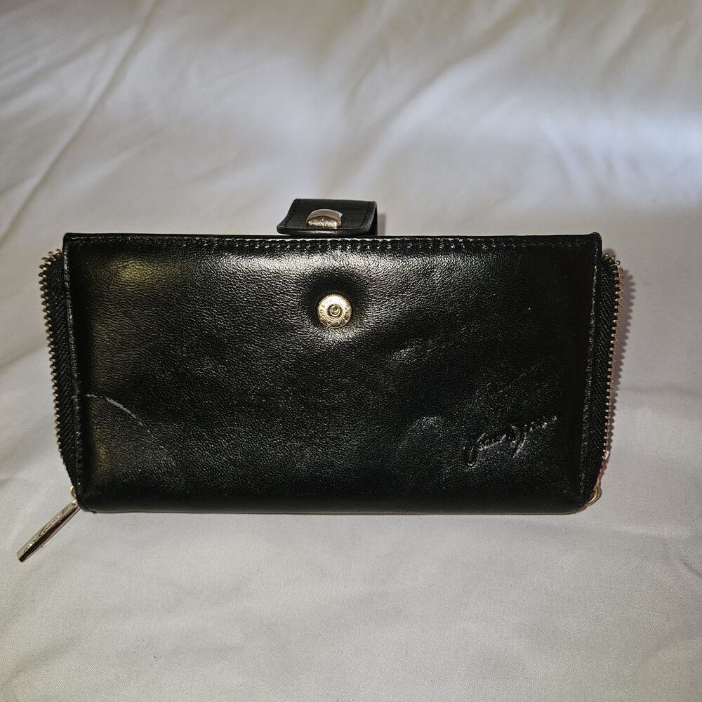 Junior Drake Black Leather Soft Buttery Wallet